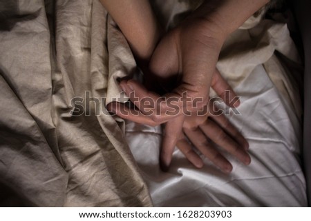 women's hands on a white background on the bed style background screensaver picture decor nostalgia romance picture for classical music