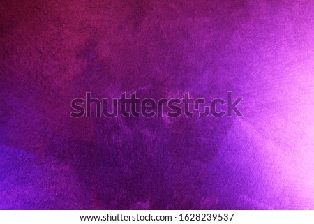 Vintage violet for design background. Bright backdrop. Art plaster. Illuminated surface. Abstract image. Bitmap image. Royalty-Free Stock Photo #1628239537