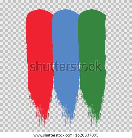 KARELIA national vertical flag vector on transparent background.