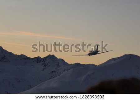Amazing air to air over the swiss alps