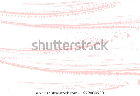 Grunge texture. Distress pink rough trace. Extraordinary background. Noise dirty grunge texture. Pleasing artistic surface. Vector illustration.