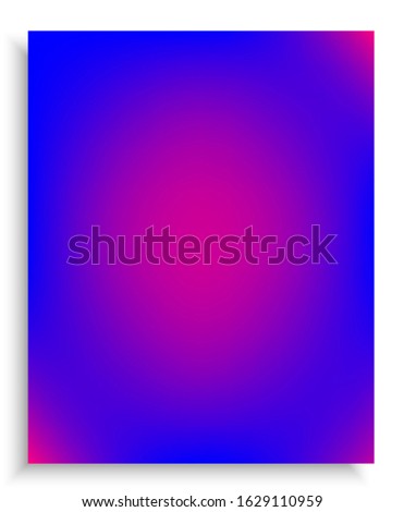 Original gradient mesh background. Cool backdrop with smooth and soft shadow. Vector illustration theme. Blue modern abstract design for mobile app and user interface.