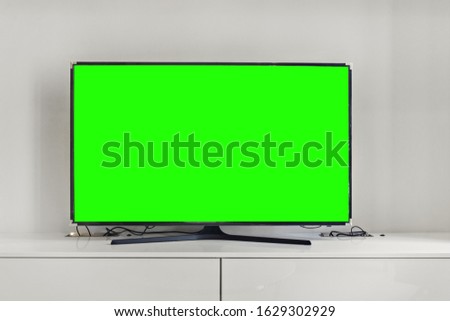 green screen on smart TV