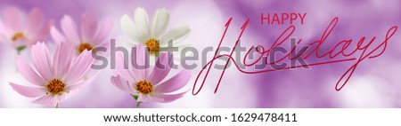 Image of a beautiful greeting card.
Beautiful festive flowers close-up.