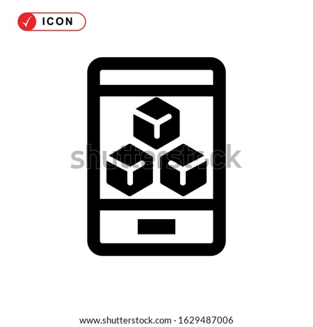 smartphone icon or logo isolated sign symbol vector illustration - high quality black style vector icons

