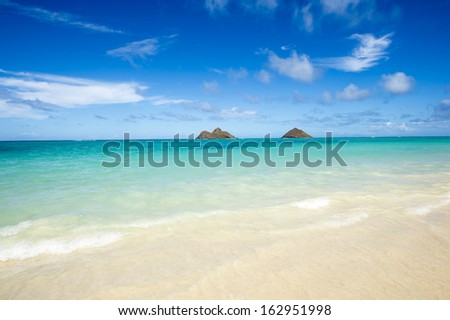 Tropical beach - Lanikai, Oahu, Hawaii -3