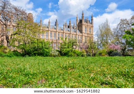 Houses of parliament in London, UK