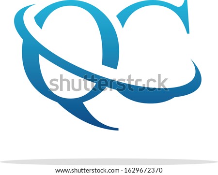 Creative QC logo icon design