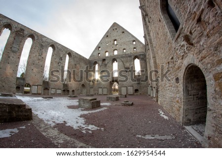 Convent of St. Bridget in Tallinn Estonia Royalty-Free Stock Photo #1629954544