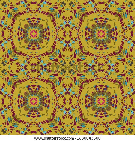 Geometric repeating pattern. Abstract background for printing on fabric, wrapping paper and creating your own design