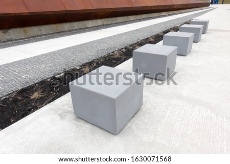 wonderful interesting architecture marble stone seats different alternatives in old rusty metal park wonderful background images abstract pastel natural