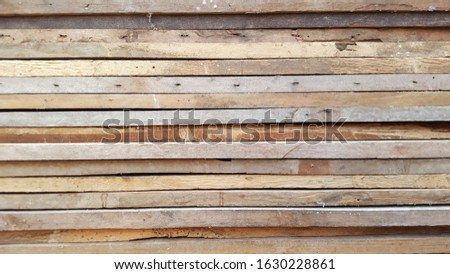 Old wooden picture in Thailand for making the background