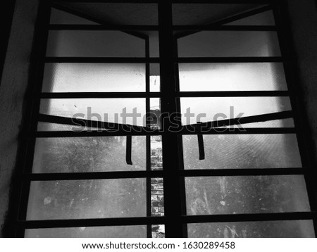 This is a picture of a room window.