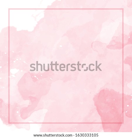 Abstract Watercolor Splash Background 