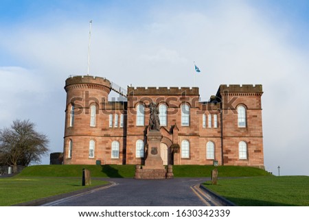 Picture of Inverness Castle in Scotland, United Kingdom