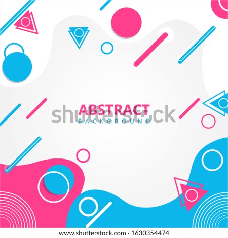 Vector of modern abstract background. colorful.