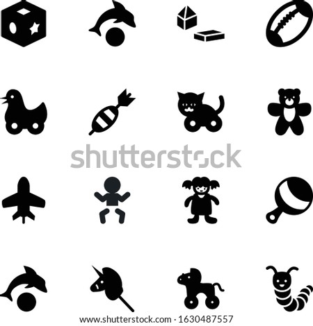 child vector icon set such as: equipment, fly, dolls, team, float, score, bear, image, teddy, flight, family, people, aircraft, exercise, joy, structure, plastic, plane, care, luck, wood, aviation