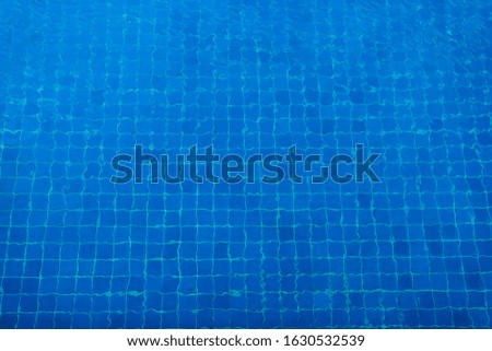 Swimming pool water waves surface background. Swimming pool water background texture. Abstract water ripples selective focus. element design