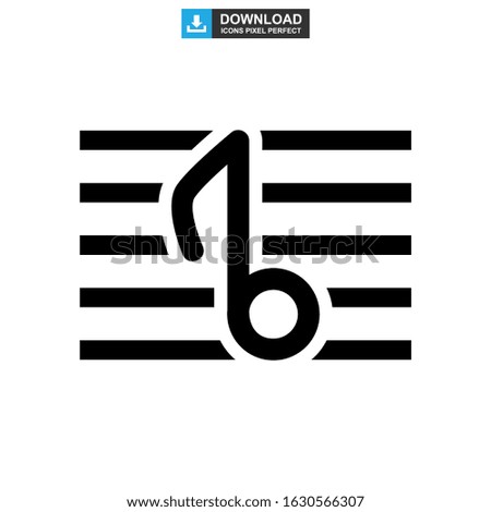 music icon or logo isolated sign symbol vector illustration - high quality black style vector icons
