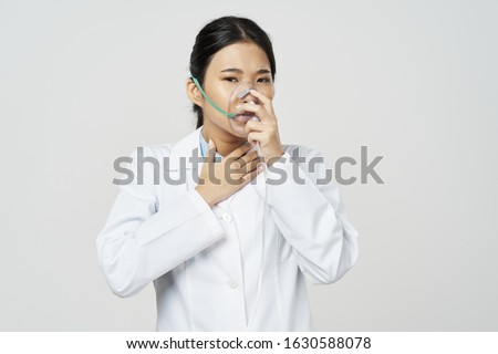 woman doctor in white coat health professional disease treatment
