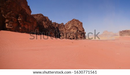 Wadi Rum Desert Jordan Middle East