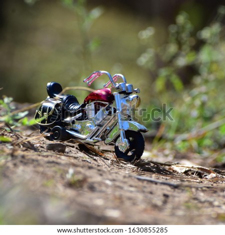 Disneyland, California, Usa-a miniature bike, Inspired by Haley Davidson at Disneyland.