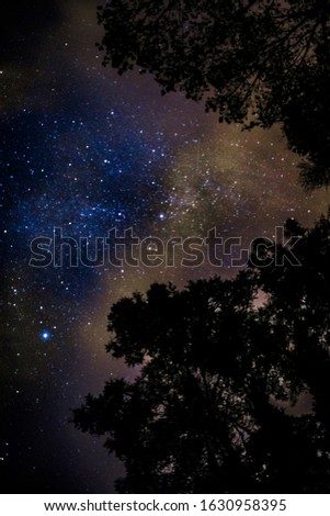 Galaxy on a clear night