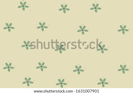 floral pattern flowers illustration vector