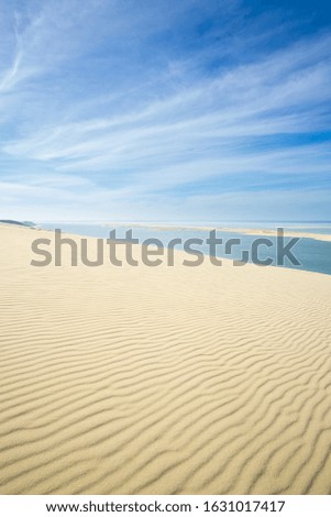 Sand dune in France, Dune du Pilat