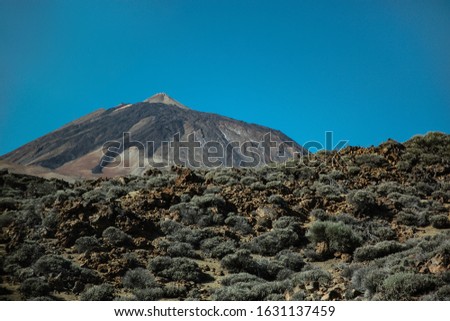 top of the Teide volcano