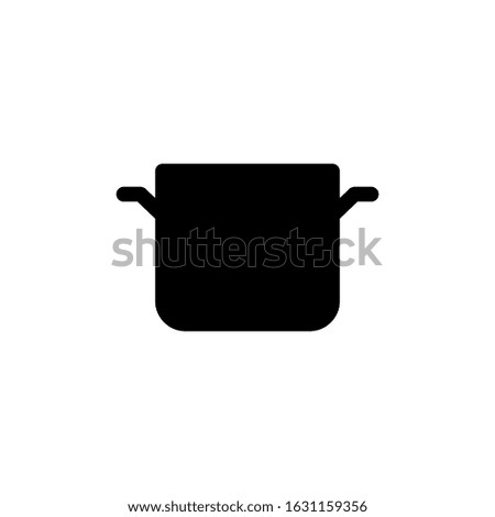 Vector illustration, pan icon template.  