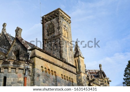 Picture of the St Conan's Kirk church in Scotland, United kingdom