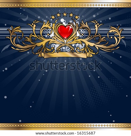 Ornamental Heart Design