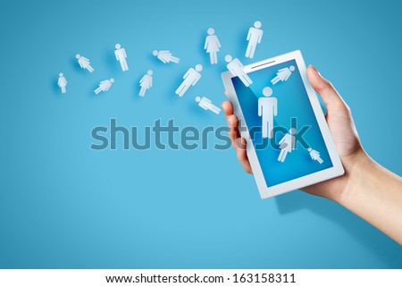 Close-up image of human hands holding smartphone