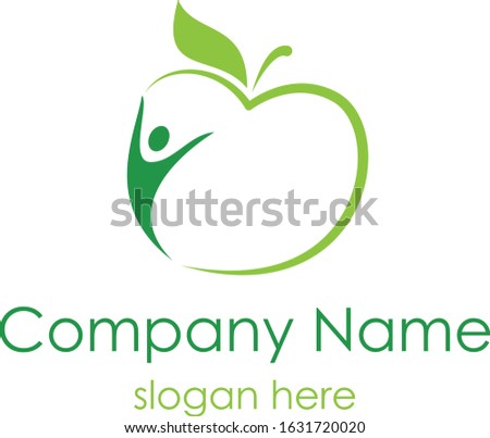 The logo is suitable for companies or private entrepreneurs who are engaged in the development of diet and weight loss. It is also suitable for forums about healthy food and vegetarianism.