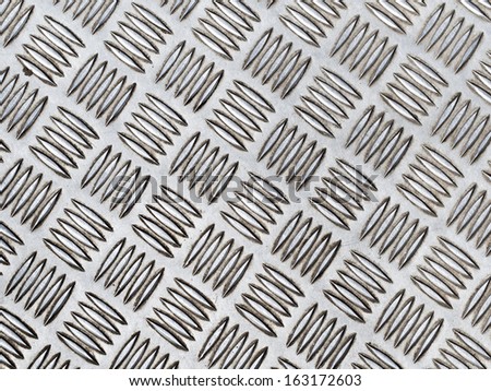Steel floor pattern background