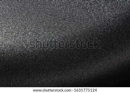 Gray titanium texture, metallic luster macro photo