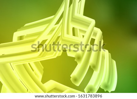 Light Green, Yellow vector blurred bright texture. Colorful abstract illustration with gradient. Background for a cell phone.
