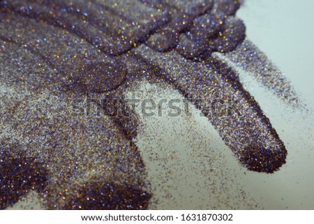 Glitter sparkle glitter color of abstract background Can be used to make various festive backgrounds