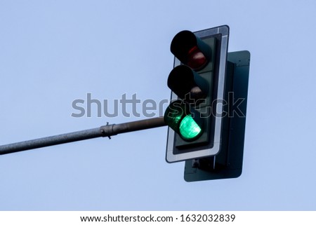 Traffic Light With Green Light
