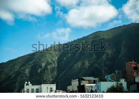 beautiful mountains in the Canary Islands