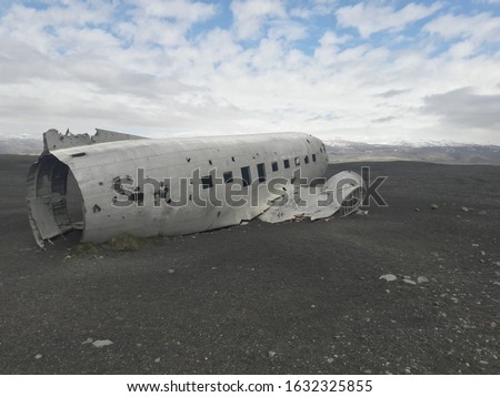 plane wreckage, Sólheimasandur, south Iceland