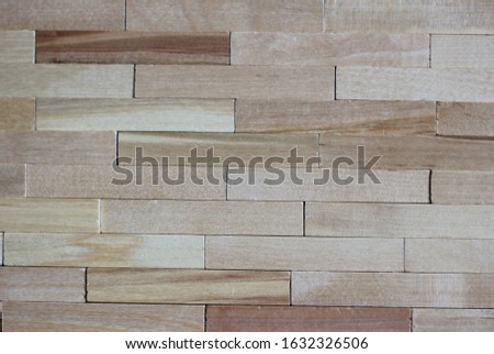 wood cube stack use as background,backdrop