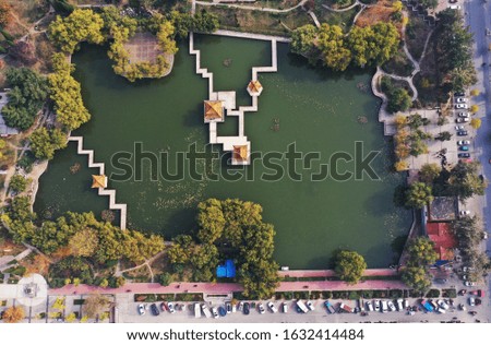  
Taiqing Lake Park, Zaozhuang, Shandong Province, China