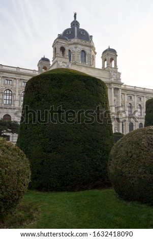 
Magnificent architecture in Austrian Vienna