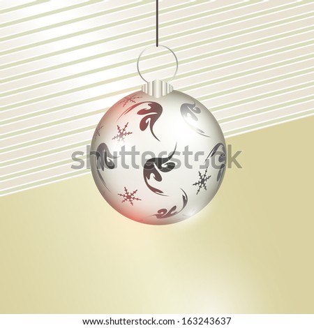Golden Christmas decoration