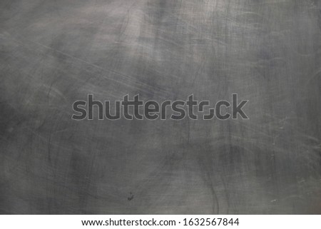 Aluminium sheet. There are scratches on the surface of the iron.