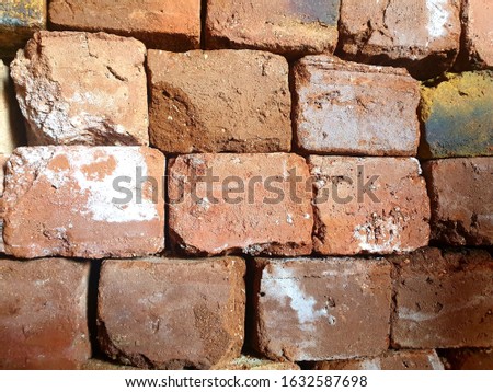 Brick work structure for wallpaper