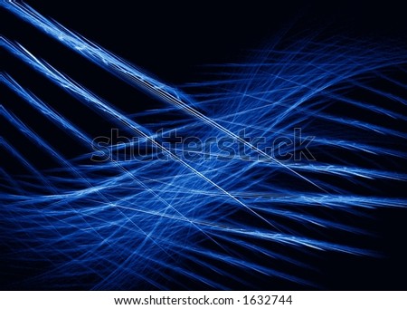 Blue threads
