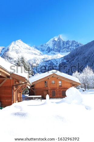house in Alps